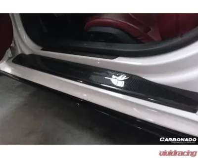 Carbonado CFRP Carbon Door Sills Steps Cover Audi R8 Coupe | Spyder 2006-2015 - CF8359OE.DC