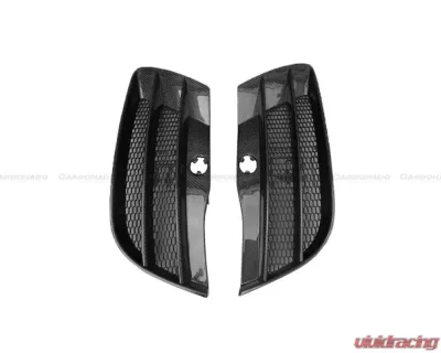 Carbonado CFRP OE Style Front Bumper Vents Audi R8 Coupe | Spyder 2009-2015 - CF8359OE.FAD