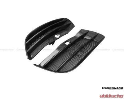 Carbonado CFRP OE Style Front Bumper Vents Audi R8 Coupe | Spyder 2009-2015 - CF8359OE.FAD