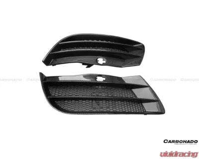 Carbonado CFRP OE Style Front Bumper Vents Audi R8 Coupe | Spyder 2009-2015 - CF8359OE.FAD