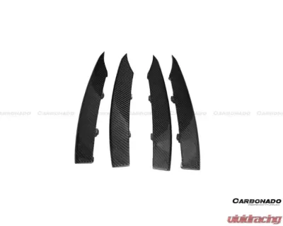 Carbonado CFRP OE Style Rear Air Duct Splitter Audi R8 Coupe | Spyder 2009-2015 - CF8359OE.RAD