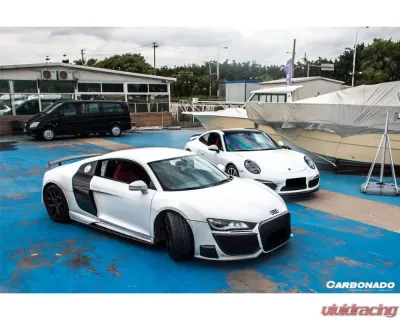 Carbonado CFRP OE Style Side Blades Audi R8 Coupe | Spyder 2009-2015 - CF8359OEM.SB