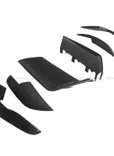 Carbonado CFRP BS Style Front Bumper Canards Audi RS6 Avant 2013-2018                                     - CF8362BS.CRD - Image 2
