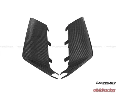 Carbonado CFRP BS Style Front Bumper Canards Audi RS6 Avant 2013-2018 - CF8362BS.CRD