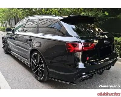 Carbonado CFRP MN Style Rear Cap Splliter Audi RS6 Avant 2013-2018 - CF8363MTN-CA