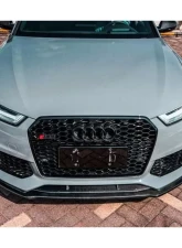 Carbonado Carbon Fiber Reinforced Polymer Front Lip for Audi RS6 Avant 2013-2018                                     - CF8363MTN-FL - Image 13