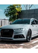 Carbonado Carbon Fiber Reinforced Polymer Front Lip for Audi RS6 Avant 2013-2018                                     - CF8363MTN-FL - Image 15