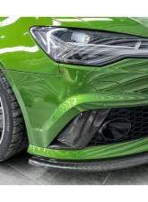 Carbonado Carbon Fiber Reinforced Polymer Front Lip for Audi RS6 Avant 2013-2018                                     - CF8363MTN-FL - Image 5