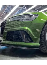 Carbonado Carbon Fiber Reinforced Polymer Front Lip for Audi RS6 Avant 2013-2018                                     - CF8363MTN-FL - Image 6