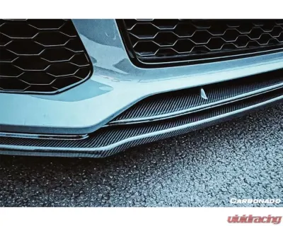 Carbonado Carbon Fiber Reinforced Polymer Front Lip for Audi RS6 Avant 2013-2018 - CF8363MTN-FL