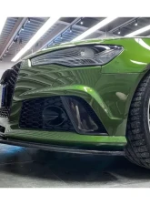 Carbonado CFRP OE Style Front Bumper Caps Audi RS6 Avant 2013-2018                                     - CF8363RS6-CA - Image 3
