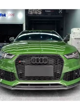 Carbonado CFRP OE Style Front Bumper Caps Audi RS6 Avant 2013-2018                                     - CF8363RS6-CA - Image 5