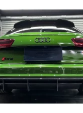 Carbonado CFRP OE Style Rear Lip Audi RS6 Avant 2013-2018                                     - CF8363RS6-RD - Image 11