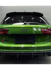 Carbonado CFRP OE Style Rear Lip Audi RS6 Avant 2013-2018                                     - CF8363RS6-RD - Image 12