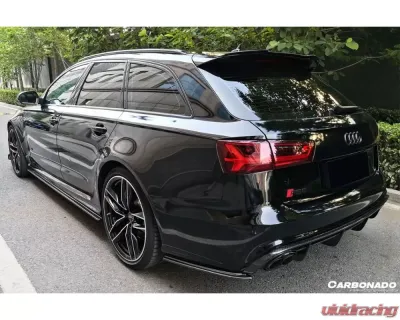 Carbonado CFRP OE Style Rear Lip Audi RS6 Avant 2013-2018 - CF8363RS6-RD