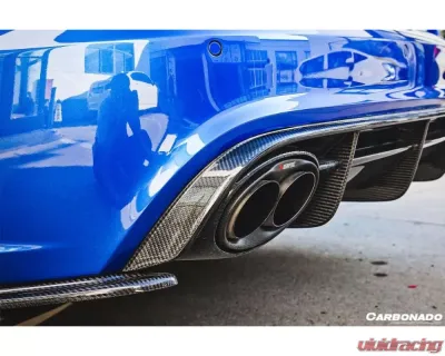 Carbonado CFRP OE Style Rear Lip Audi RS6 Avant 2013-2018 - CF8363RS6-RD