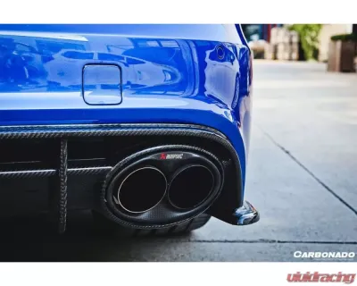 Carbonado CFRP OE Style Rear Lip Audi RS6 Avant 2013-2018 - CF8363RS6-RD