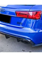 Carbonado CFRP OE Style Rear Lip Audi RS6 Avant 2013-2018                                     - CF8363RS6-RD - Image 8