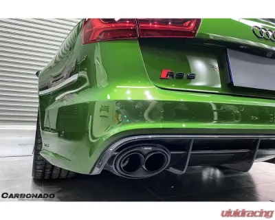 Carbonado CFRP OE Style Rear Lip Audi RS6 Avant 2013-2018 - CF8363RS6-RD