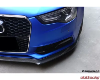 Carbonado Carbonado CFRP DM Style Front Lip for Audi A5 Sline S5 2009-2015 - CF8368-2DTM.L