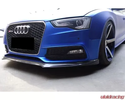 Carbonado Carbonado CFRP DM Style Front Lip for Audi A5 Sline S5 2009-2015 - CF8368-2DTM.L