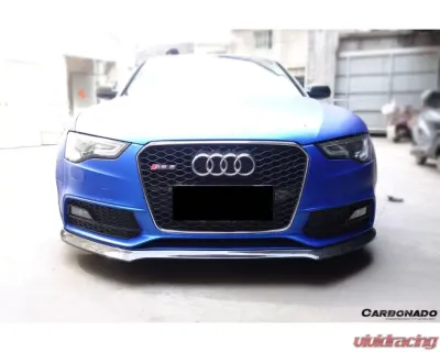 Carbonado Carbonado CFRP DM Style Front Lip for Audi A5 Sline S5 2009-2015 - CF8368-2DTM.L