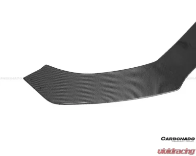 Carbonado CFRP BKSS Style Front Lip & Front Lip Under Board Audi S3 | A3 S-Line Sedan 2013-2016 - CF8369BKSS-2-FL