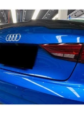 Carbonado CFRP RW Style Trunk Spoiler for Audi RS3 S3 A3 Sedan 2013-2020                                     - CF8369RW-TS - Image 6