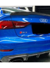 Carbonado CFRP RW Style Trunk Spoiler for Audi RS3 S3 A3 Sedan 2013-2020                                     - CF8369RW-TS - Image 7