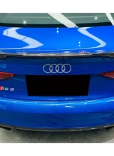 Carbonado CFRP RW Style Trunk Spoiler for Audi RS3 S3 A3 Sedan 2013-2020                                     - CF8369RW-TS - Image 8