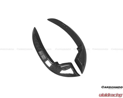 Carbonado CFRP BKSS Style Canards Audi RS3 Sedan 2019-2020 - CF8373BKSS-CRD