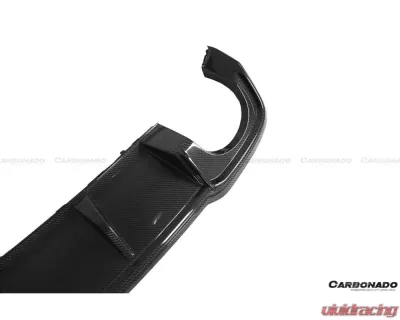 Carbonado CFRP OE Style Rear Lip Audi RS3 Sedan 2019-2020 - CF8373OEM-RD