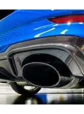 Carbonado CFRP OE Style Rear Lip Audi RS3 Sedan 2019-2020                                     - CF8373OEM-RD - Image 7