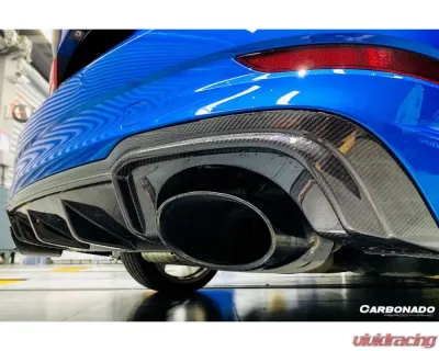 Carbonado CFRP OE Style Rear Lip Audi RS3 Sedan 2019-2020 - CF8373OEM-RD
