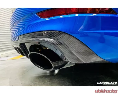 Carbonado CFRP OE Style Rear Lip Audi RS3 Sedan 2019-2020 - CF8373OEM-RD