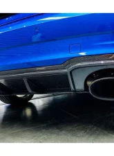 Carbonado CFRP OE Style Rear Lip Audi RS3 Sedan 2019-2020                                     - CF8373OEM-RD - Image 9