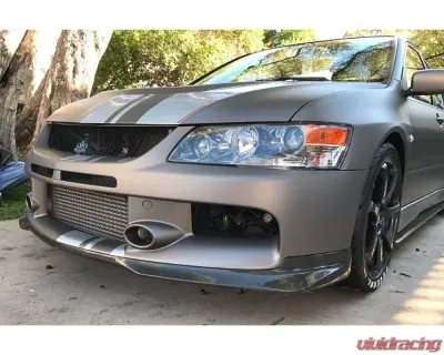 Carbonado CFRP OE Style Front Lip Spoiler for Mitsubishi Evo 2003-2006 - CF8428OE.L