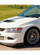 Carbonado Carbonado CFRP TS Style Front Lip Spoiler for Mitsubishi Evo 2003-2006                                     - CF8428TS.L - Image 2