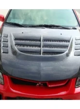 Carbonado CFRP VTX Style Hood for Mitsubishi Evo 2003-2006, Carbon Fiber Finish                                     - CF8428VT.H - Image 5
