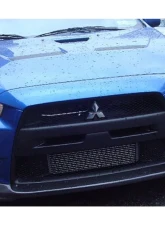 Carbonado CFRP BS Style Front Lip for Mitsubishi Evolution 10 2008-2016                                     - CF8430BS.FL - Image 4