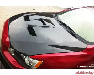 Carbonado CFRP BS Style Hood Mitsubishi Evolution 10 2008-2016 - CF8430BS.H
