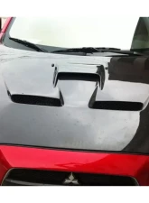 Carbonado CFRP BS Style Hood Mitsubishi Evolution 10 2008-2016                                     - CF8430BS.H - Image 8