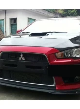 Carbonado CFRP BS Style Hood Mitsubishi Evolution 10 2008-2016                                     - CF8430BS.H - Image 10