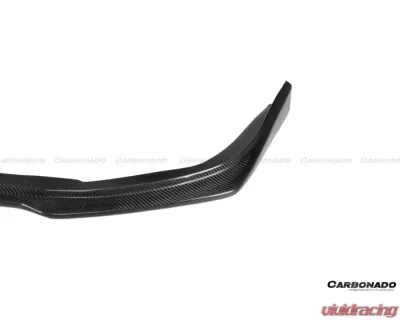 Carbonado Carbon Fiber Reinforced Polymer RA Style Front Lip for Mitsubishi Evolution 10 (2008-2016) - CF8430RA.FL