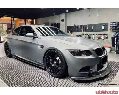 CARBONADO Carbonado CFRP GT4 Style Front Lip for BMW M3 E90/E92/E93 2008-2012 - CF8453GT4.L