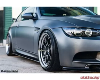CARBONADO Carbonado CFRP GT4 Style Front Lip for BMW M3 E90/E92/E93 2008-2012 - CF8453GT4.L