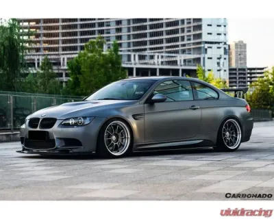 CARBONADO Carbonado CFRP GT4 Style Front Lip for BMW M3 E90/E92/E93 2008-2012 - CF8453GT4.L