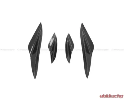 Carbonado CFRP KA Style Canards BMW M3 E90 | E92 | E93 2008-2012 - CF8453KA-CRD