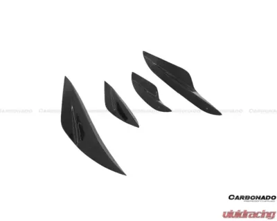 Carbonado CFRP KA Style Canards BMW M3 E90 | E92 | E93 2008-2012 - CF8453KA-CRD