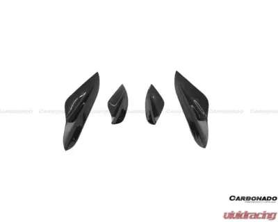 Carbonado CFRP KA Style Canards BMW M3 E90 | E92 | E93 2008-2012 - CF8453KA-CRD